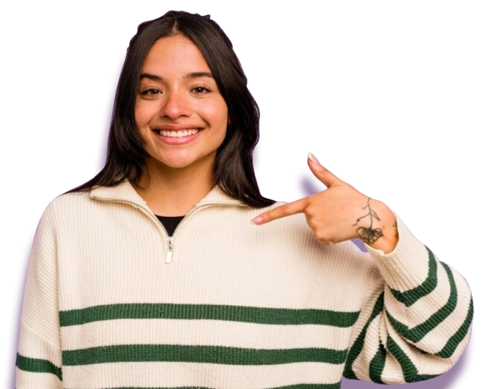 Mujer sonriendo